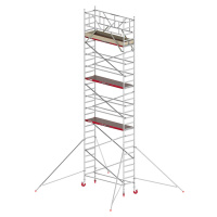 Altrex Úzké pojízdné lešení RS TOWER 41, dřevěná plošina, délka 2,45 m, pracovní výška 9,20 m