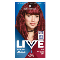 Schwarzkopf Live Intense Colour barva na vlasy Vášnivá červená 043