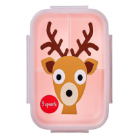 3 SPROUTS - Krabička na jídlo Bento Deer Pink