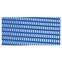EHA Podlahová rohož pro sprchu a převlékárnu, měkčené PVC, role 10 m, šířka 1000 mm, modrá