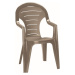 KETER Zahradní židle BAIRE | cappuccino