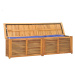vidaXL Zahradní úložný box s vložkou 200 x 50 x 55 cm masivní teak