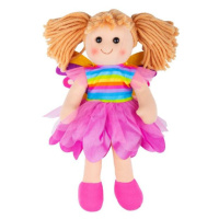 Bigjigs Toys Látková panenka Chloe 34 cm