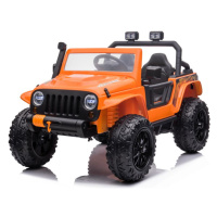 Mamido Elektrické autíčko Jeep 4Speed 4x45W oranžové