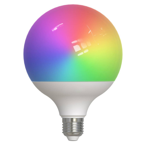 LUUMR LUUMR Smart LED, E27, G125, 9W, RGB, Tuya, WLAN, matný, CCT