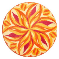 GRUND TANČÍCÍ OBLOHA Mandala kruhová o 100 cm, oranžová