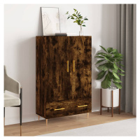 vidaXL Skříň highboard kouřový dub 69,5 x 31 x 115 cm kompozitní dřevo