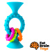 Fat Brain chrastítko pipSquiz Loops modré 13 cm