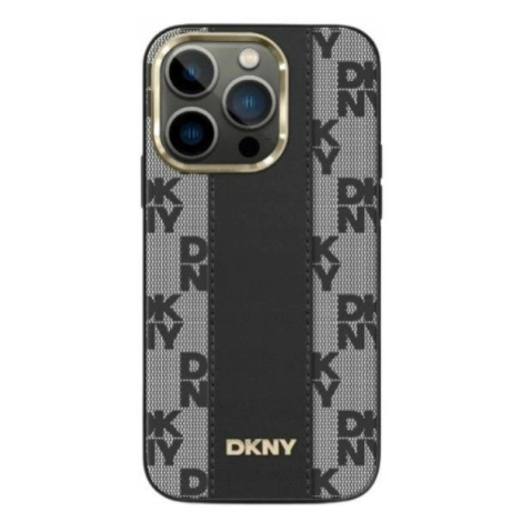 Dkny DKHMP13LPCPVSLK iPhone 13 Pro 13 6,1 černo/černé pevné pouzdro z kůže