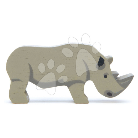 Dřevěný nosorožec Rhinoceros Tender Leaf Toys stojící
