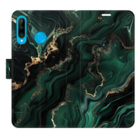 iSaprio Flip pouzdro Emerald 02 pro Huawei P30 Lite