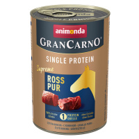 Animonda GranCarno Adult Single Protein Supreme 6 x 400 g - čisté koňské