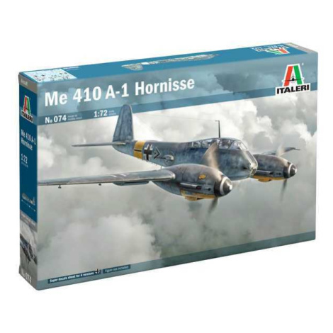 Model Kit letadlo 0074 - Me 410A-1 "HORNISSE" (1:72) Italeri