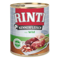 Konzerva Rinti Kennerfleisch Adult zvěřina 800g