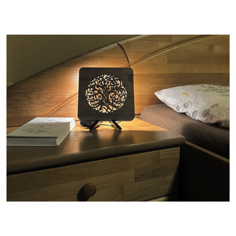 Li-Go Strom života lampa 19x19cm provedení povrchu svítidla: dub A 3624