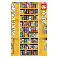 Educa Puzzle Panorama Soft Cans 2000 dílků 11053 barevné