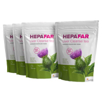 Hepafar Liver Cleanse tea 1+3 ZDARMA – čaj na čištění jater pro účinou detoxikaci | Sensilab