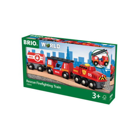 Záchranný hasičský vlak BRIO