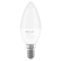 Retlux žárovka RLL 428, LED C37, E14, 6W, denní bílá - 50005507