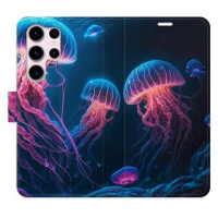 iSaprio flip pouzdro Jellyfish pro Samsung Galaxy S23 Ultra