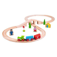 Bigjigs Rail Dřevěná vláčkodráha osmička