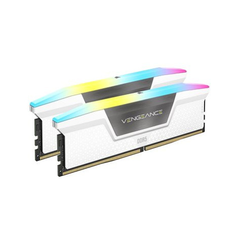 Corsair 32GB KIT DDR5 5600MT/s CL40 Vengeance RGB White XMP