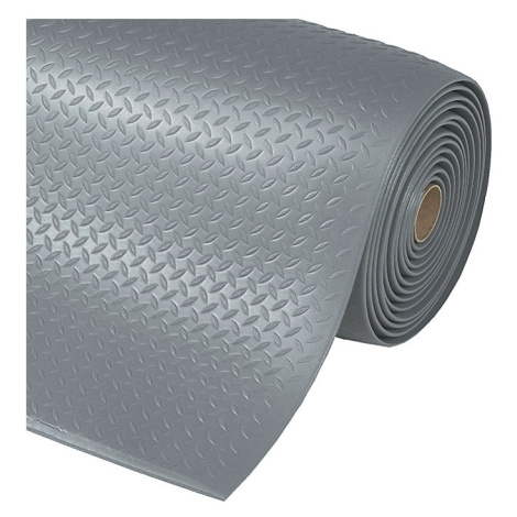 NOTRAX Rohož pro pracoviště Diamond Sof-Tred™, šířka 1220 mm, na bm, šedá