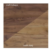 ArtCross Obývací stěna SOLO I Barva: Craft zlatý / craft tobaco