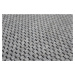 Vopi koberce Kusový koberec Nature platina čtverec - 400x400 cm