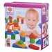 Dřevěné kostky barevné Coloured Wooden Blocks XL Baby Eichhorn extra velké 50 kusů velikost 40 m