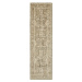 Nouristan - Hanse Home koberce Běhoun Cairo 105592 Luxor Black Cream – na ven i na doma - 80x200