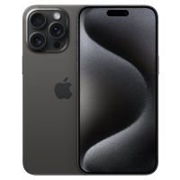 Apple iPhone 15 Pro Max, 1TB, Black Titanium - MU7G3SX/A
