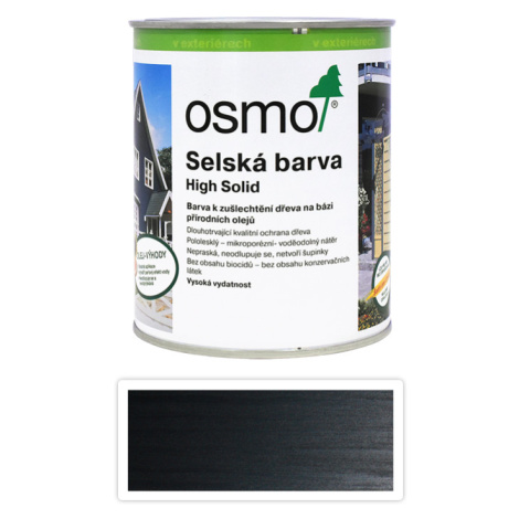 Selská barva OSMO 0.75l Černošedá 2703