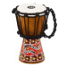 Meinl HDJ5-XXS African Style Mini Djembe 4 1/2" x 8" Phyton Design