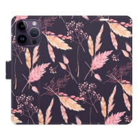 iSaprio flip pouzdro Ornamental Flowers 02 pro iPhone 14 Pro Max