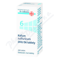 Kalium sulfuricum DHU D5-D30 tbl.nob.200