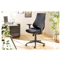 LuxD Designová kancelářská židle Vaschel černá