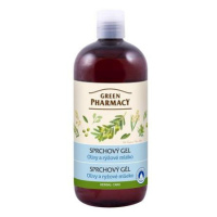 Green Pharmacy olivy a rýžové mléko - sprchový gel, 500ml