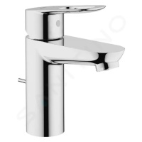 GROHE BauLoop Umyvadlová baterie s výpustí, chrom 32814000