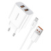 2x síťová nabíječka USB Foneng EU45 + kabel USB Micro