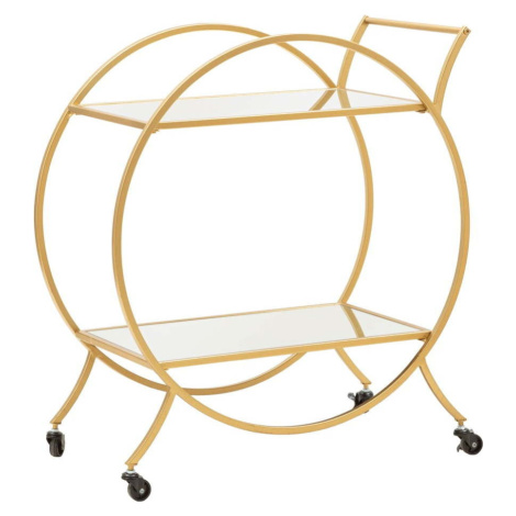 Servírovací stolek na kolečkách 36.5x70 cm Round – Mauro Ferretti