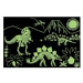Mudpuppy Svítící puzzle - Dinosauři (100 dílků)