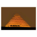Fotografie Camel train near pyramids., Grant Faint, (40 x 26.7 cm)