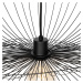 Designová závěsná lampa černá 66cm - Pua