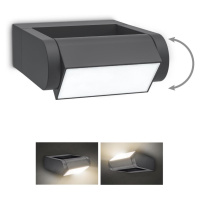 Brilagi Brilagi - LED Venkovní nástěnné svítidlo CROTONE LED/7W/230V antracit IP54