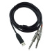 Behringer Line 2 Černá 2 m USB kabel