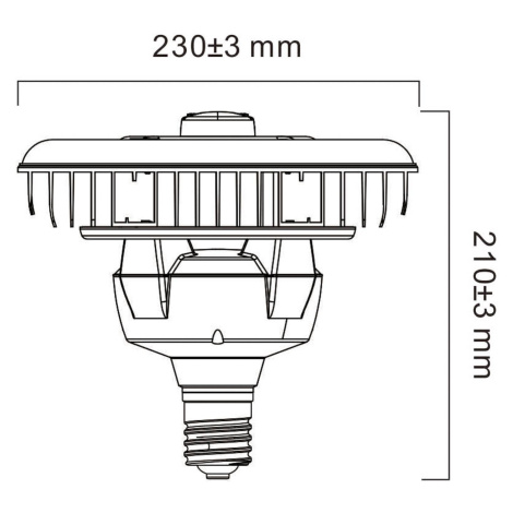 Sylvania Sylvania LED žárovka E40 PIR senzor 115W 4 000K