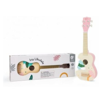Classic World dřevěné ukulele kytara růžové