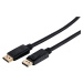 C-TECH kabel Displayport 1.2, 4K@60Hz, M/M, 1m - CB-DP12-1