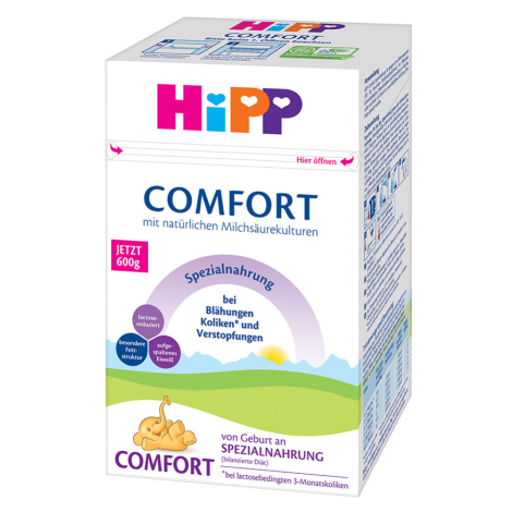 HiPP MLÉKO Comfort speciální kojenecká výživa 600g